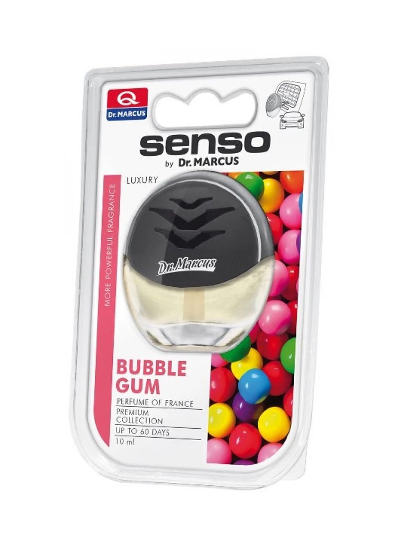 Dr.MARCUS Senso Luxury Car Ac Vent Air Freshener Diffuser Quality Perfume Upto 60 Days 10ml  Bubble Gum  - Image 2
