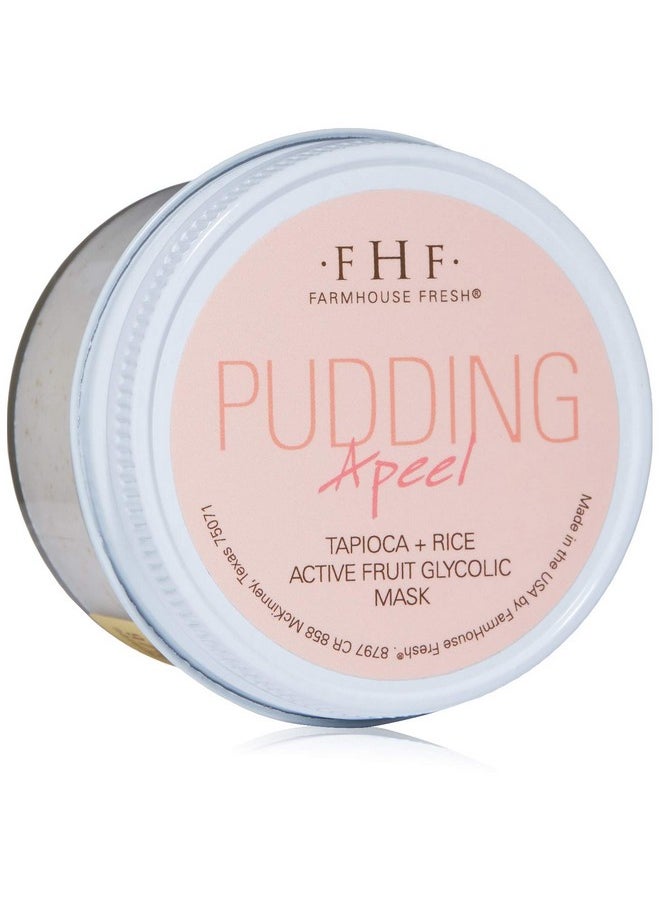 FarmHouse Fresh Pudding Apeel Tapioca Rice Active Fruit Glycolic Mask 3.2 Fl Oz  - Image 1