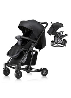 TEKNUM Stroller Plus Rocker With Orange Styler Fashion Diaper Bag - Black  - Image 2