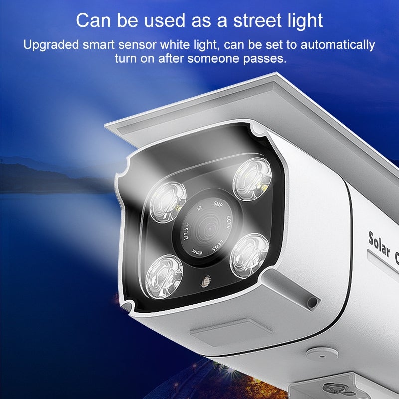 Difang DF-TYNSD 2 Megapixel 4G Version Outdoor Waterproof Array Light Solar HD Monitor Camera without Battery & Memory, Support Infrared Night Vision & Motion Detection / Alarm & Voice Intercom & Mobile Surveillance - Image 4