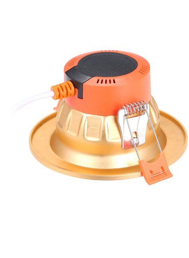 إسكدنيا وحدة إضاءة LED دائرية للسقف أبيض/ برتقالي/ ذهبي - Image 3