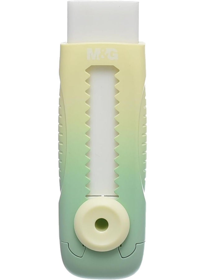 M&G Cutter Eraser, Precise Pencil Corrections, 12-Pack, Assorted Colors - Image 1