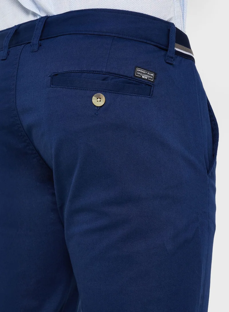 Thomas Scott Cricket Club Classic Easy Wash Regular Trousers
