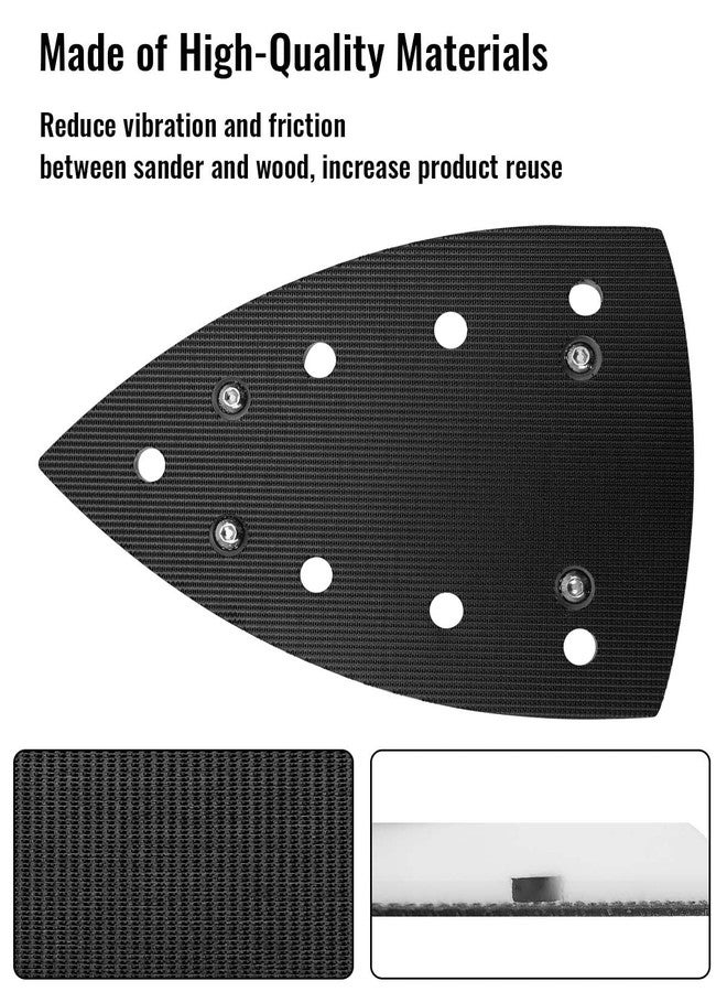 TIKSCIENCE DTS400 DS400 Sanding Pad Fit for DTS400 DS400 Random Orbit Sanders STF-Delta-100X150-DTS400/DS400 StickFix Sander Triangle Sanding Pad - Image 3
