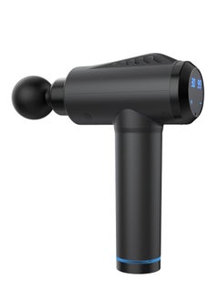 Generic Rechargeable Massage Gun Deep Tissue Silent Muscle Percussion Massager Portable with 6 Massage Heads 9 Speeds Electric Handheld Muscle Fascia for Pain Relief and Relaxation Gift  (Black)  - Image 2