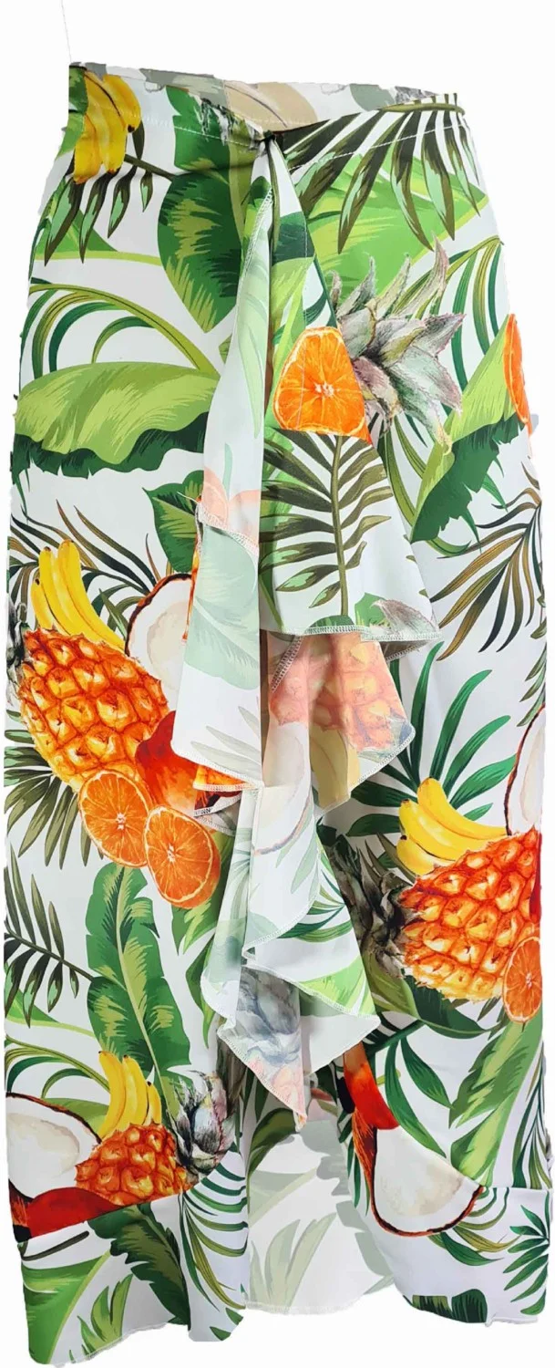 بولدر Allora Pineapple Pattern Frilly Pareo
