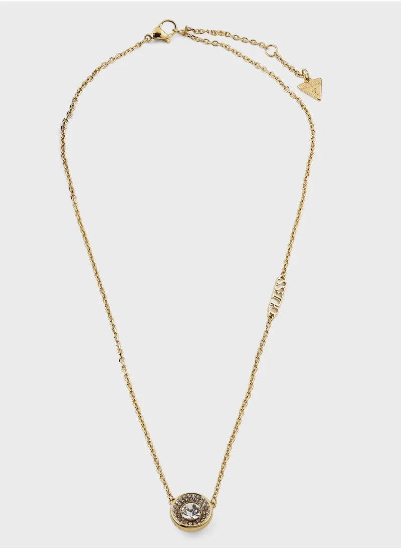 GUESS Solitaire Necklace