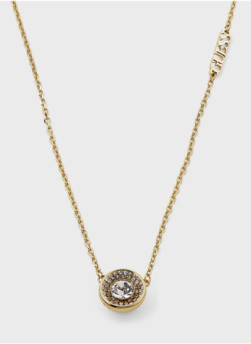 GUESS Solitaire Necklace