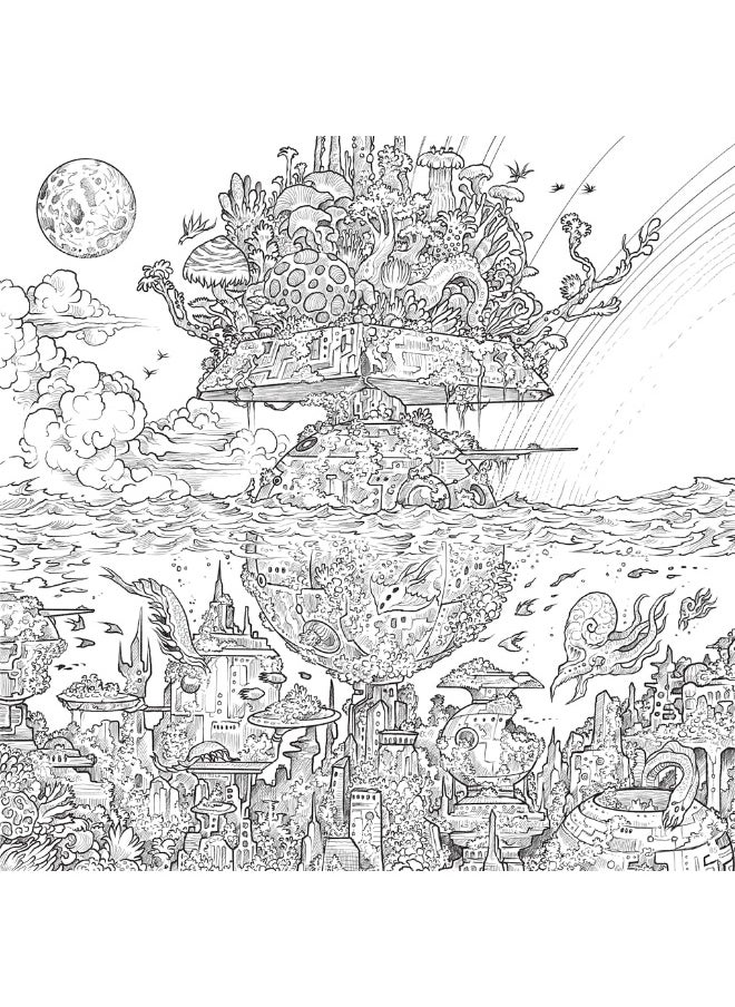 Alien Worlds: Colour Cosmic Kingdoms