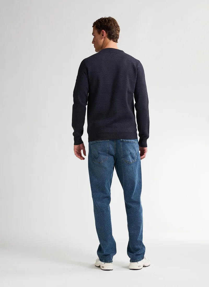 Petrol Industries  Men Knitwear Round Neck Basic for Men | Best Price UAE