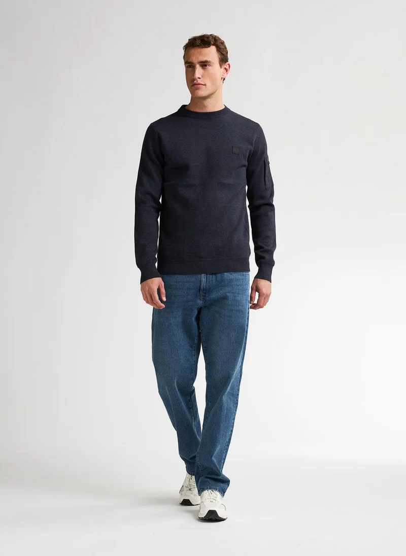 Petrol Industries  Men Knitwear Round Neck Basic for Men | Best Price UAE
