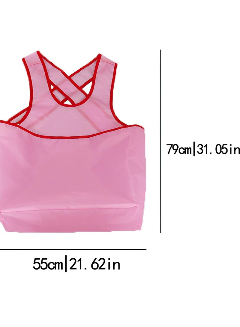 راكسوم سلة غسيل للمجفف، سلة غسيل للمجفف والغسيل، مريلة تجفيف ملابس محمولة، مريلة غسيل مقاومة للماء لنقل الملابس وفرزها - Image 3