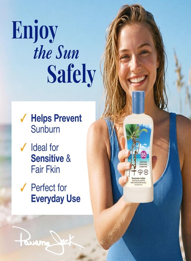 Panama Jack Sunscreen Suntan Lotion - SPF 85, Broad Spectrum UVA/UVB Protection, PABA, Paraben, Gluten & Cruelty Free, 6 FL OZ - Image 3