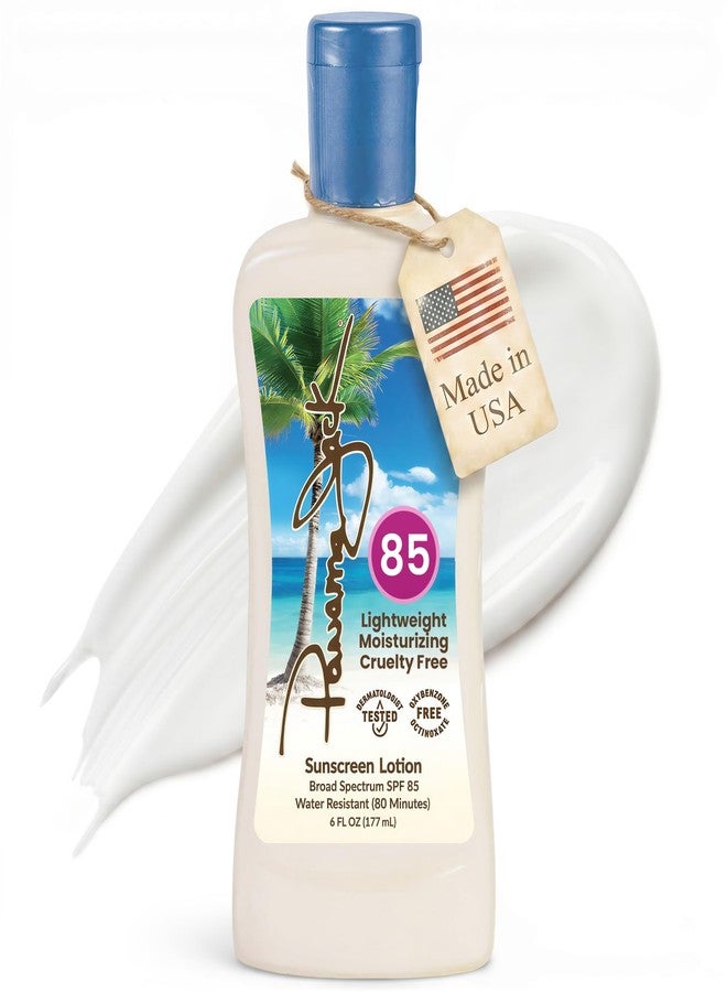 Panama Jack Sunscreen Suntan Lotion - SPF 85, Broad Spectrum UVA/UVB Protection, PABA, Paraben, Gluten & Cruelty Free, 6 FL OZ - Image 1