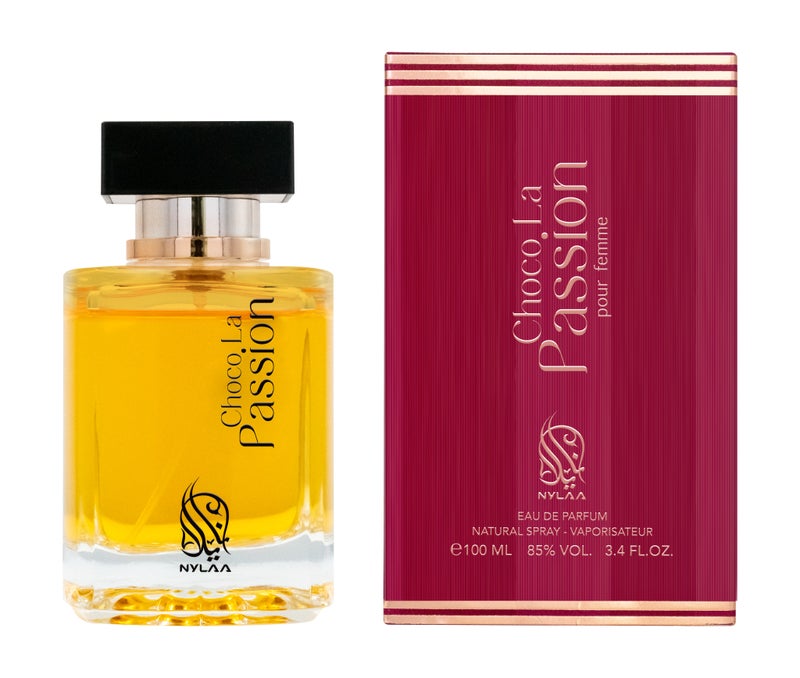 NYLAA Choco La Passion Eau De Parfum(EDP) 100ML | Premium Perfume for Women | Long Lasting Fragrance | Daily Use Perfume - Image 1