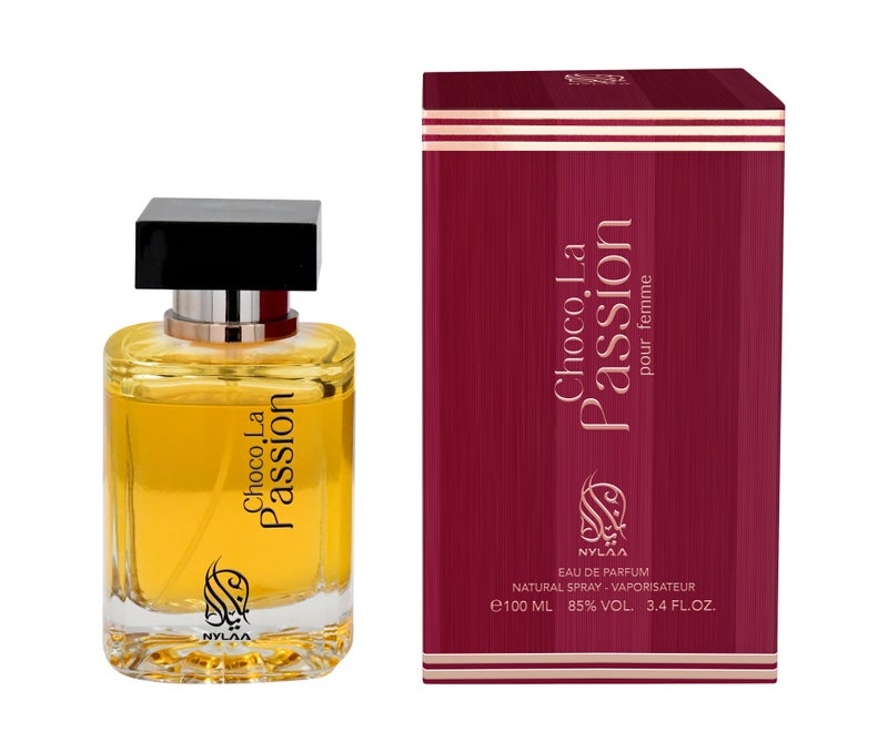NYLAA Choco La Passion Eau De Parfum(EDP) 100ML | Premium Perfume for Women | Long Lasting Fragrance | Daily Use Perfume - Image 4