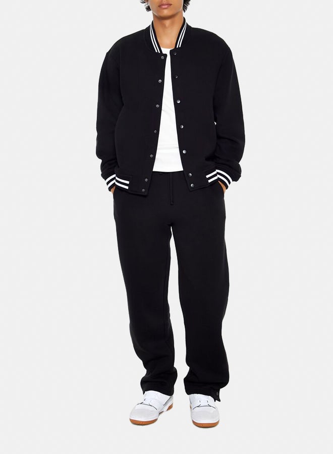 FOREVER 21 Heathered Varsity Drawstring Pants  - Image 1
