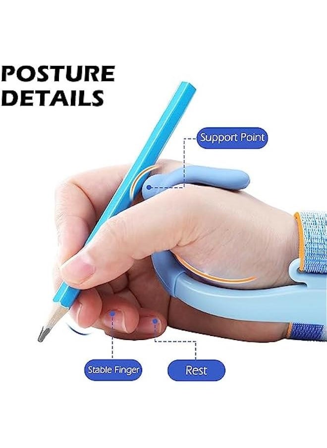 Generic - Pencil Grip Corrector for Kids Handwriting - Adjustable Anti-Hook Wrist Correctors for Children Students Pen Holding Trainer Toddler Finger Grips for Pencils Writing Posture Training Gripper Aid Too - Image 1