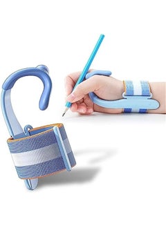 Pencil Grip Corrector for Kids Handwriting - Adjustable Anti-Hook Wrist Correctors for Children Students Pen Holding Trainer Toddler Finger Grips for Pencils Writing Posture Training Gripper Aid Too