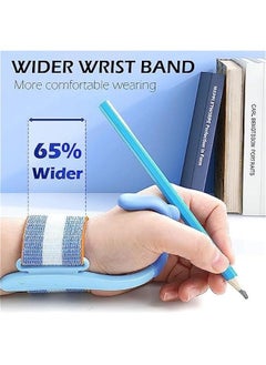 Generic Pencil Grip Corrector for Kids Handwriting - Adjustable Anti-Hook Wrist Correctors for Children Students Pen Holding Trainer Toddler Finger Grips for Pencils Writing Posture Training Gripper Aid Too  - Image 4