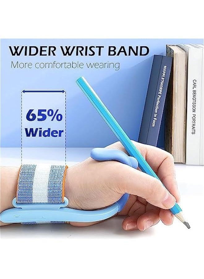 Generic - Pencil Grip Corrector for Kids Handwriting - Adjustable Anti-Hook Wrist Correctors for Children Students Pen Holding Trainer Toddler Finger Grips for Pencils Writing Posture Training Gripper Aid Too - Image 1