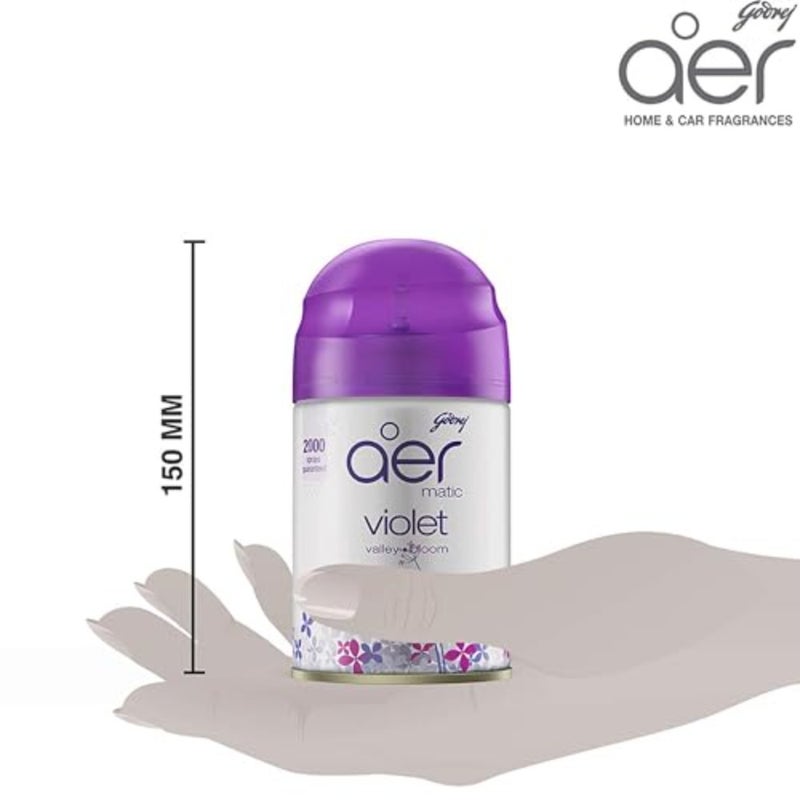 Matic, Automatic Air Freshener Refill Pack Violet Valley Bloom, Fghkarpox011 - Image 2