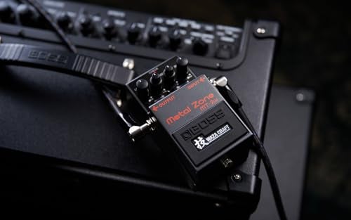 BOSS MT2W WAZA Craft Metal Zone Guitar Pedal MT2W Black - Image 3