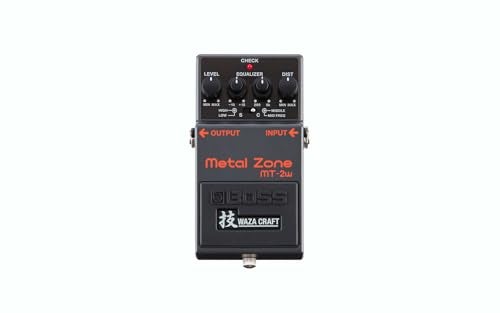 BOSS MT2W WAZA Craft Metal Zone Guitar Pedal MT2W Black - Image 1