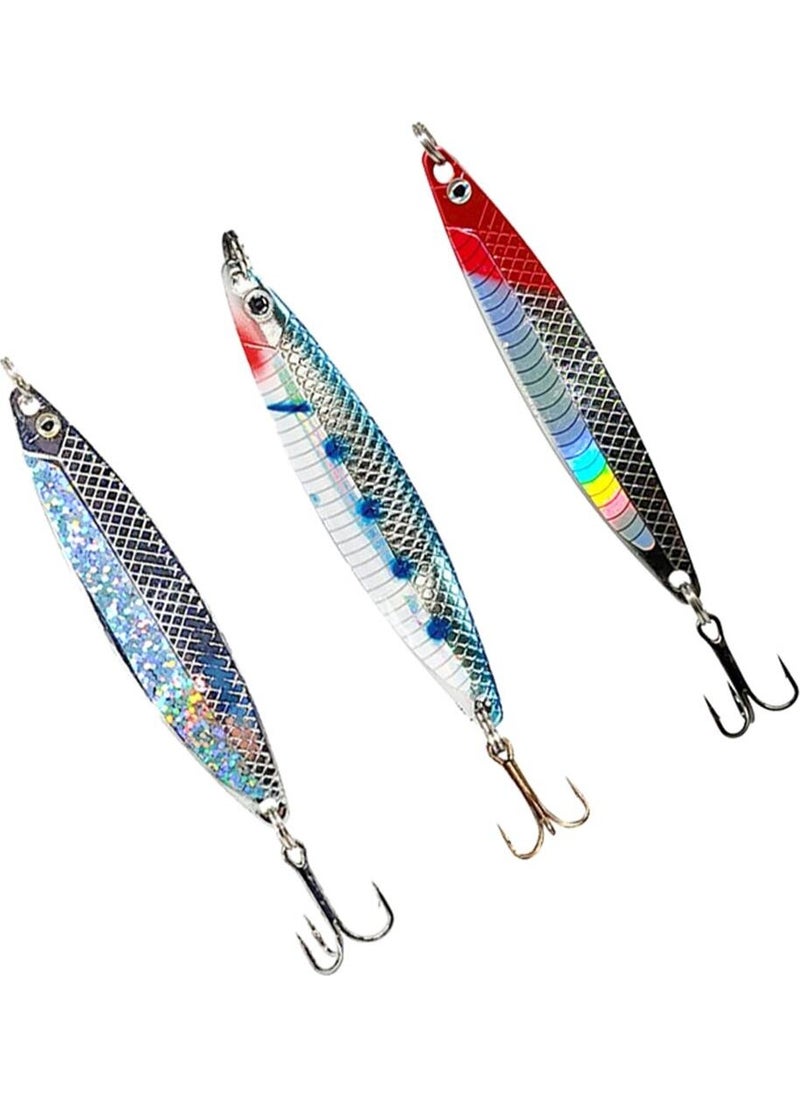 Fladen - Nidingen Fishing Rod Spoon Set 22 gr 3p - Image 1