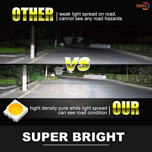 SORAX 120 Led Chips 360 Watt Led Bar/Fog Light with Amber DRL Light Bar Combo 21 Inch Off Road Driving Lamp for Jeep SUV Truck ATVs 1 Pcs - Image 5