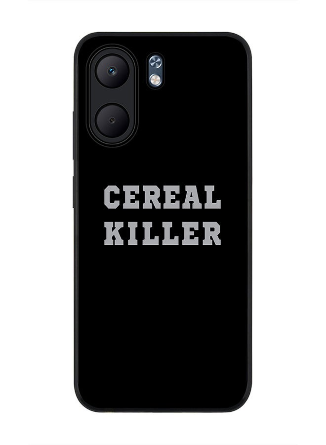 Stylizedd For Oppo A5x 5G / A5x 4G Case,Slim fit Camera Protection, Shockproof Thin Phone cover  - Cereal Killer