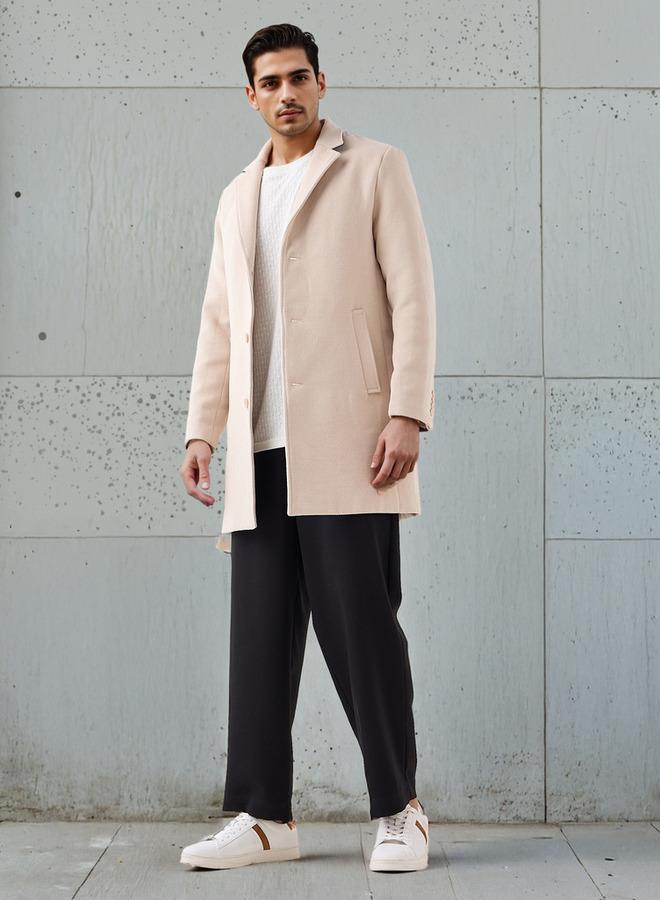 ايكونيك معطف رجالي أيقوني بياقة مدببة - Image 2