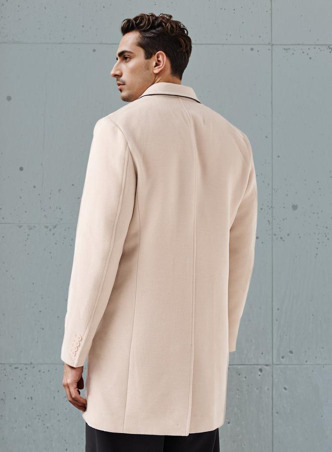 ايكونيك معطف رجالي أيقوني بياقة مدببة - Image 3