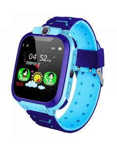 LW Ultra-thin Waterproof Kids Tracker Phone Call For Boys Girls Sport Smart Watch Blue  - Image 1
