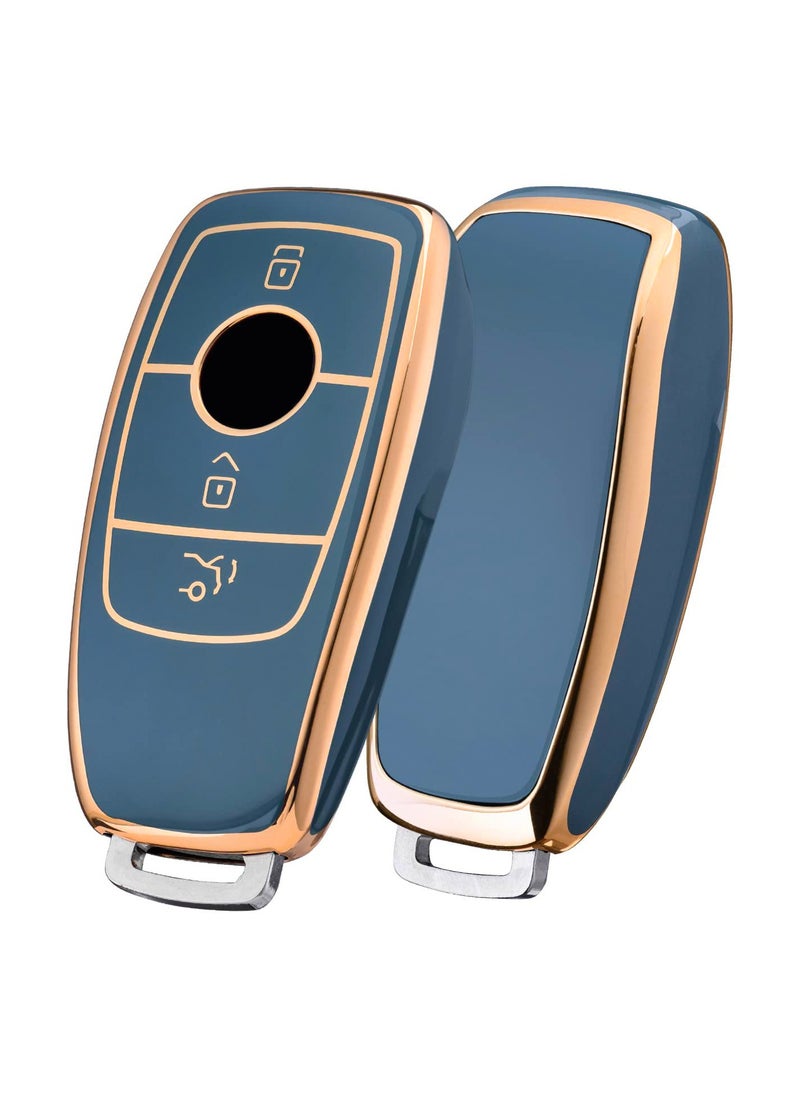 Service Zone Remote Key Cover 3 Buttons Nano High Quality For Mercedes E Series 2023-2024  - Image 1