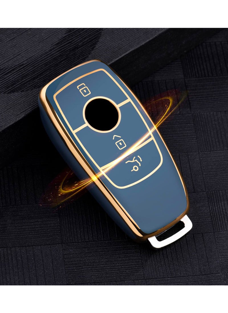 Service Zone Remote Key Cover 3 Buttons Nano High Quality For Mercedes E Series 2023-2024  - Image 2