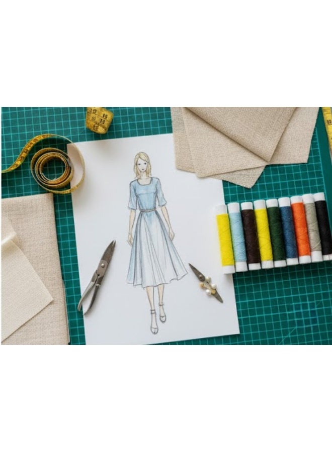 مجموعة خيوط خياطة متعددة الألوان، ١٠ قطع متعدهه الاستخدامات خياطة يدوي واكسسوارات للاعمال اليدوية - Image 3