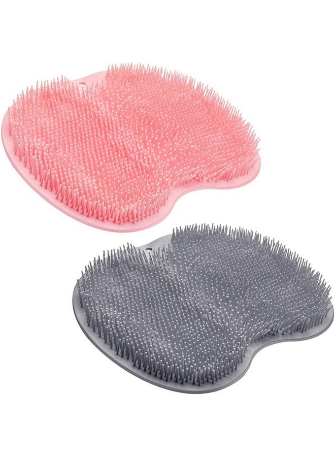 PARVY Back Rubbing Artifact Foot Massage Brush Pad Non-slip Suction Cup Bathroom Foot(1 PCS/Multicolour) - Image 1