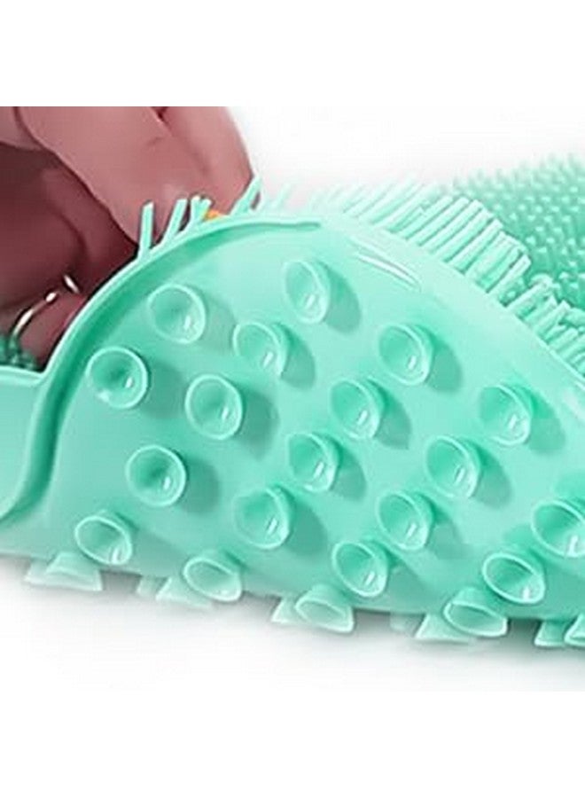PARVY Back Rubbing Artifact Foot Massage Brush Pad Non-slip Suction Cup Bathroom Foot(1 PCS/Multicolour) - Image 4