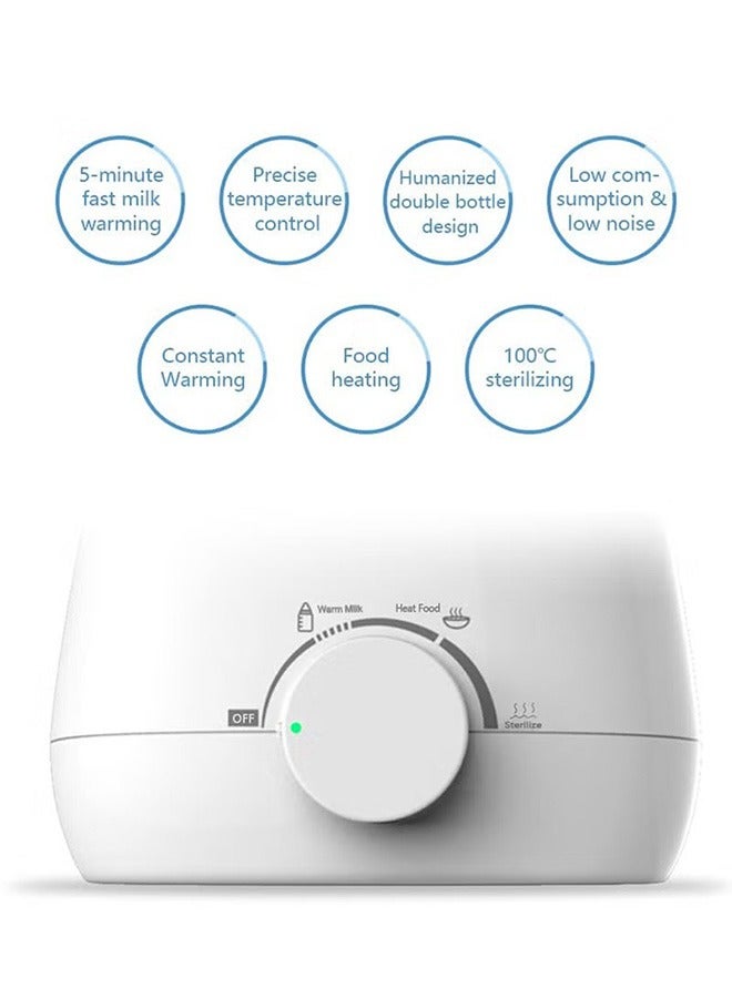 Real Bubee Multifunctional Baby Double Bottle Heater And Steam Sterilizer  - Image 5