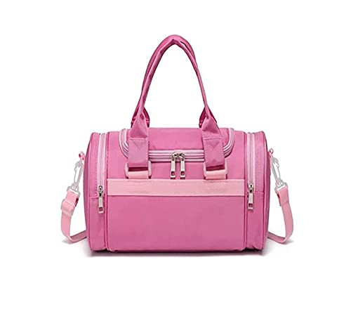 WVMKOR Kids Ballerina Dance Bag for Girls Mini Size for BalletDance RecitalsWeekend Overnight Short TripsCarryon Size