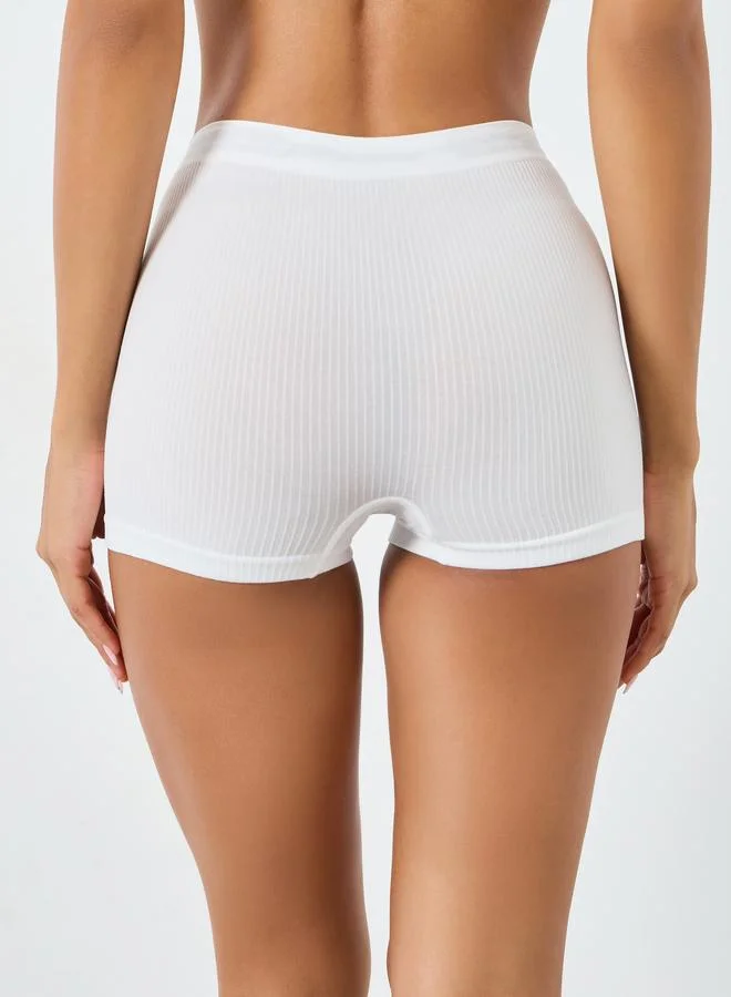 Styli  Pack of 3 - Ribbed Boyshort Brief for Women | Best Price UAE