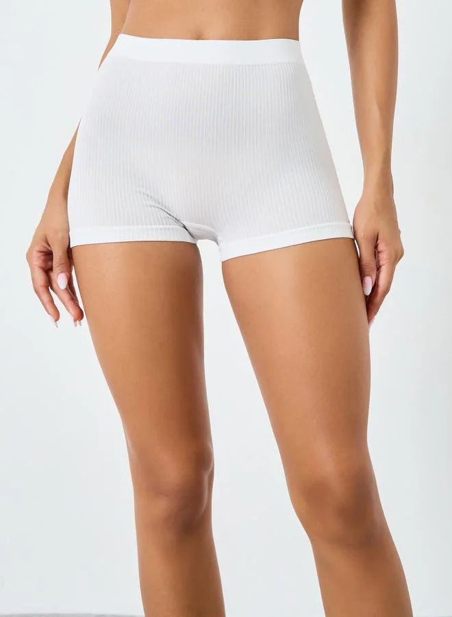 ستايلي طقم 3 سروال داخلي بوي شورت مضلع