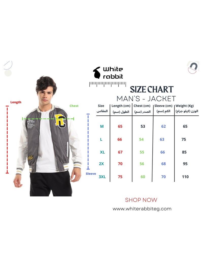 Color Block Casual Bomber Jacket With Mandarin Neck Mustard - pzsku/Z66D99B32A6BC2CE4016CZ/45/_/1705397752/04a3fa4d-bc7a-4d4c-8fb4-1d701f67e5ad