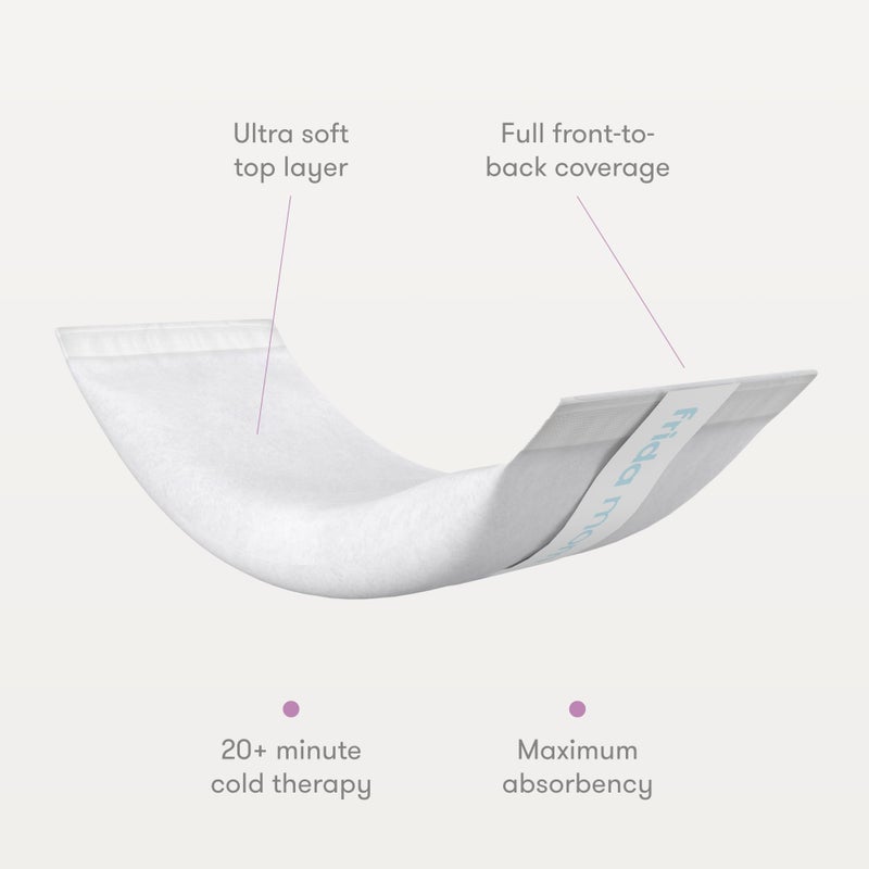 Frida Mom 2-in-1 Postpartum Pads, Absorbent Perineal Ice Maxi Pads, Instant Cold Therapy Packs and Maternity Pad in One - Image 3