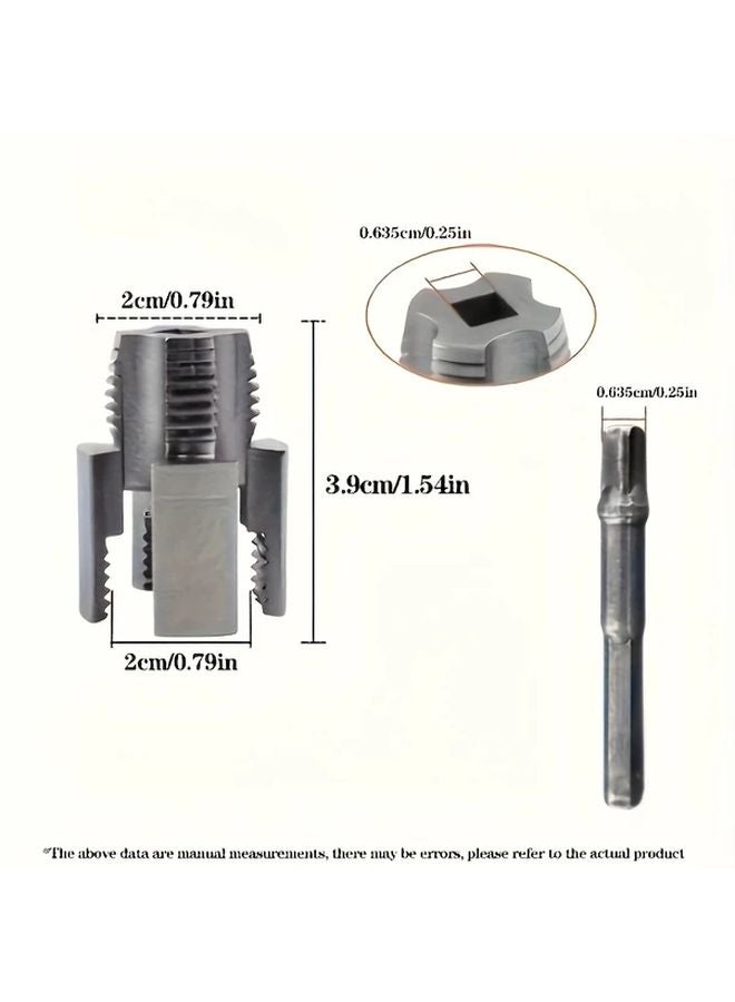 One Piece Open Yarn Opener 2 In 1 Pipe Thread Cutter Multi Purpose Metal Tool For Plumbers DIY - Image 3