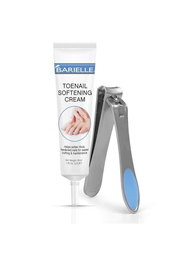 BARIELLE Toenail Softening Cream 1.18 Oz With Barille Nail Clippers - Image 1