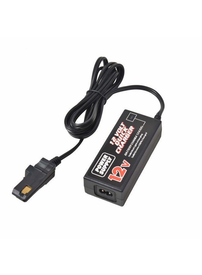 JONATURE 12 Volt Quick Battery Charger for Fisher-Price Power Wheels Grey and Orange Top Battery Ford F150 Raptor/Dune Race/Jeep Wrangler SUV Children Ride On Car - Image 2