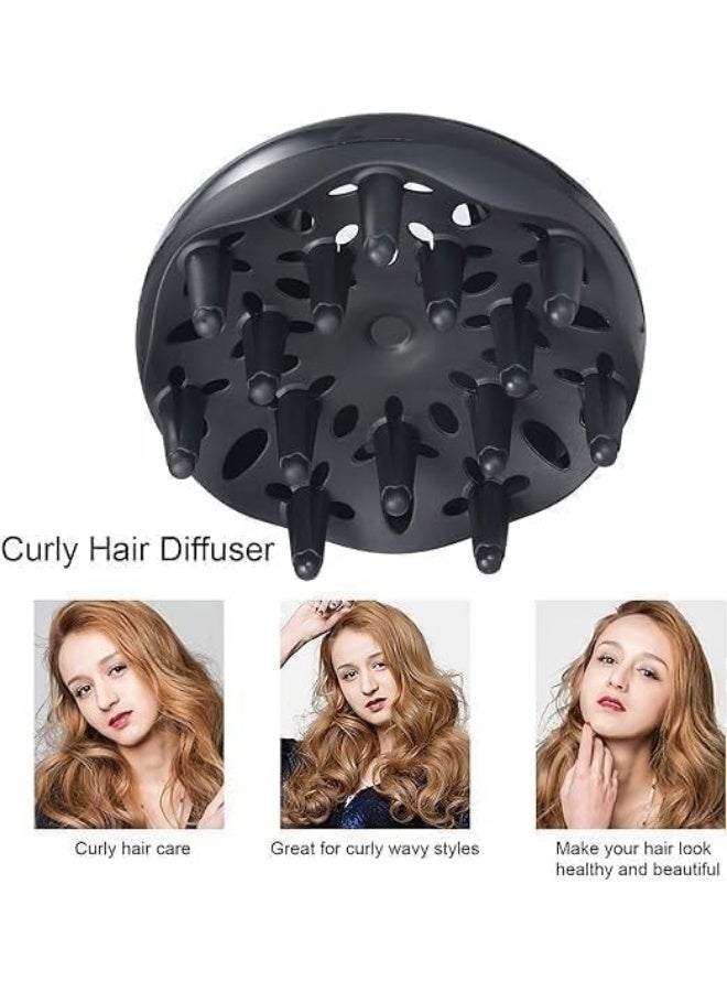 Home Gold Hair dryer diffuser, suitable for all hair dryers, for styling curly or wavy hair, HG-02 - Image 5