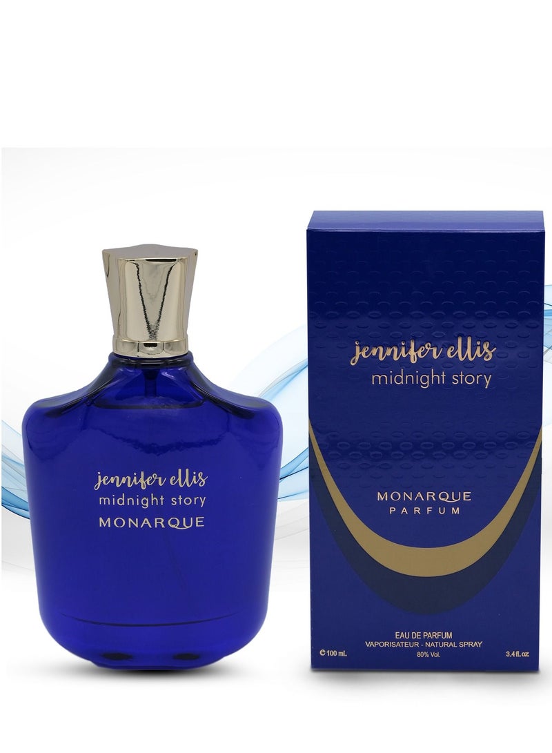 MONARQUE Jennifer Ellig Midnight Story by Monarque Eau De Parfum 100Ml - Image 1